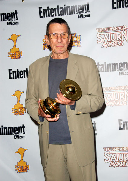 Leonard Nimoy<br>35th Annual Saturn Awards - Press Room