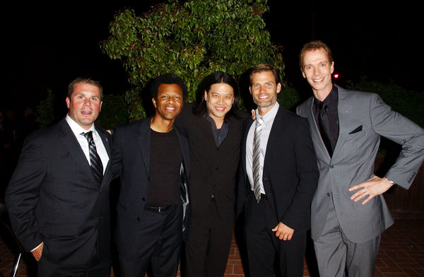 Rod Roddenberry, Phil Lamarr, Garrett Wang, Casper Van Dien, Doug Jones<br>35th Annual Saturn Awards AfterParty Sponsored by Highlander Films