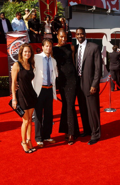 Brooke Burke, David Charvet, Lisa Leslie, Michael Lockwood<br>17th Annual ESPY Awards - Arrivals