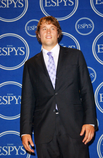 Matthew Stafford;<br>17th Annual ESPY Awards - Press Room