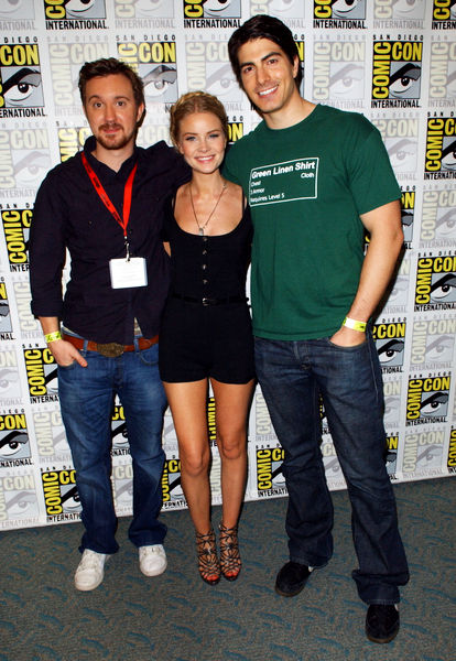 Anita Briem, Sam Huntington, Brandon Routh<br>2009 Comic Con International - Day 1