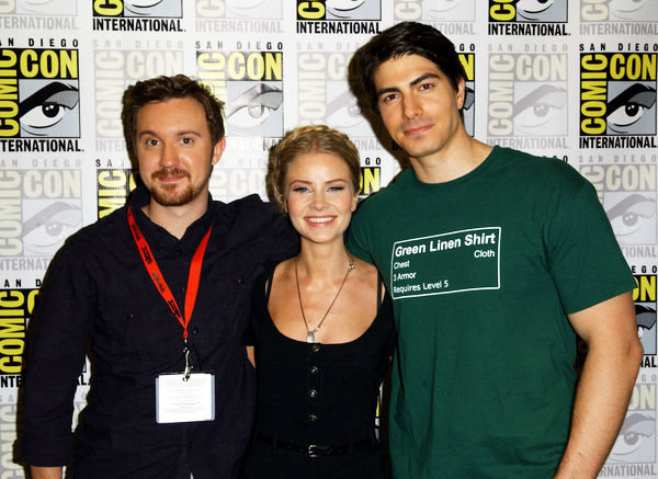 Anita Briem, Sam Huntington, Brandon Routh<br>2009 Comic Con International - Day 1