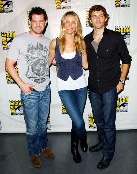 Richard Kelly, Cameron Diaz, James Marsden<br>2009 Comic Con International - Day 2