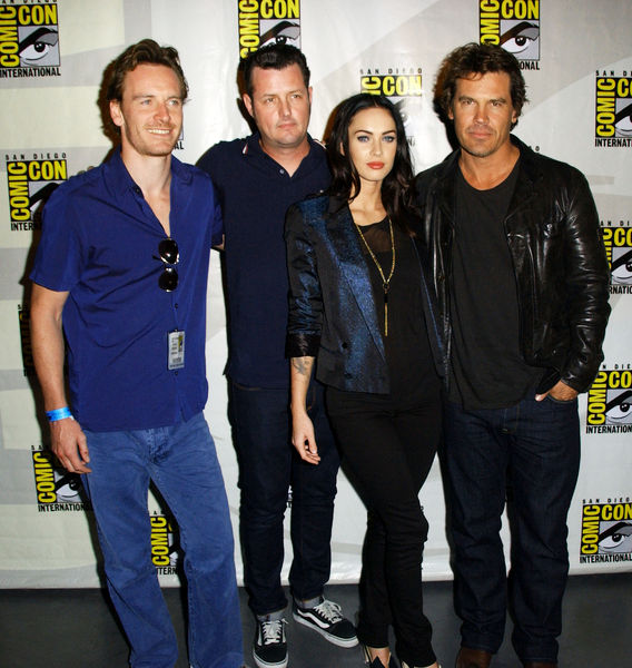 Michael Fassbender, Jimmy Hayward, Megan Fox, Josh Brolin<br>2009 Comic Con International - Day 2