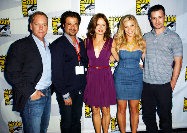 Kiefer Sutherland, Anil Kapoor, Mary Lynn Rajskub, Katee Sackhoff, Freddie Prinze Jr.<br>2009 Comic Con International - Day 2