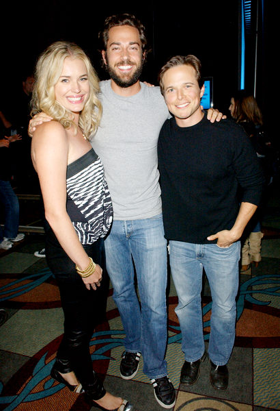 Rebecca Romijn, Zachary Levi, Scott Wolf<br>2009 Comic Con International - Day 2