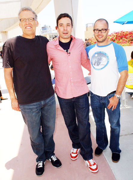 Carlton Cuse, Jimmy Fallon, Damon Lindelof<br>2009 Comic Con International - Day 3