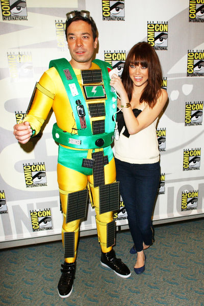 Jimmy Fallon, Emma Stone<br>2009 Comic Con International - Day 3