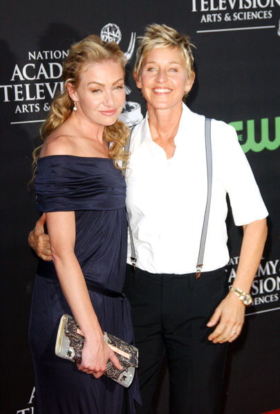 Ellen DeGeneres, Portia de Rossi<br>36th Annual Daytime EMMY Awards - Arrivals