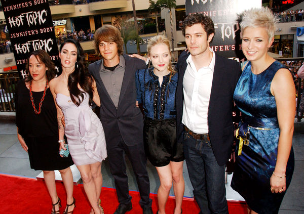 Karyn Kusama, Megan Fox, Johnny Simmons, Amanda Seyfried, Adam Brody, Diablo Cody<br>