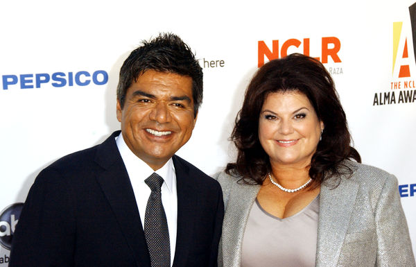 George Lopez, Ann Serrano<br>2009 NCLR ALMA Awards - Arrivals