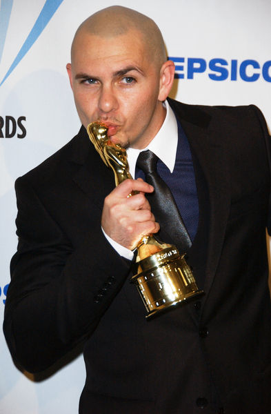 Pitbull<br>2009 NCLR ALMA Awards - Press Room