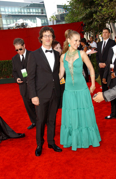Andy Samberg, Joanna Newsom<br>The 61st Annual Primetime Emmy Awards - Arrivals