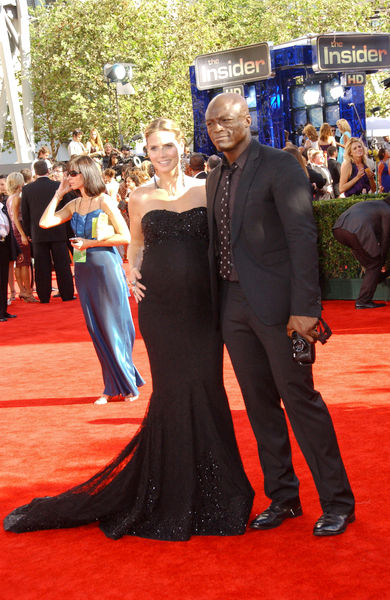 Heidi Klum, Seal<br>The 61st Annual Primetime Emmy Awards - Arrivals