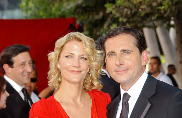 Steve Carell, Nancy Walls<br>The 61st Annual Primetime Emmy Awards - Arrivals