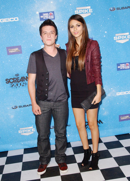 Josh Hutcherson, Victoria Justice<br>Spike TV's 