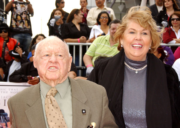 Mickey Rooney, Jan Rooney<br>