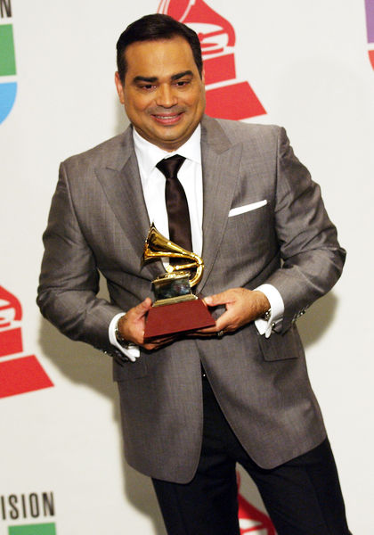 Gilberto Santa Rosa;<br>The 10th Annual Latin GRAMMY Awards - Press Room