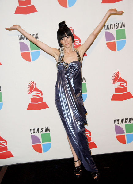 Cucu Diamantes<br>The 10th Annual Latin GRAMMY Awards - Press Room