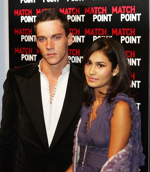 Jonathan Rhys-Meyers, Reena Hammer<br>Match Point Premiere in Italy - Arrivals