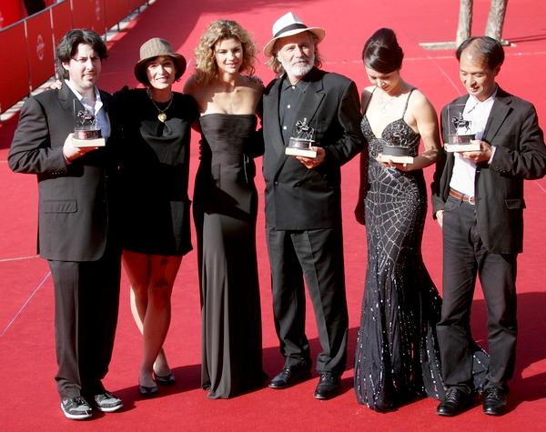 Jason Reitman, Diablo Cody, Martina Colombari, Rade Serbedzija, Jang Wenli, Yuji Sadai<br>2nd Rome Film Festival - Red Carpet Award Ceremony