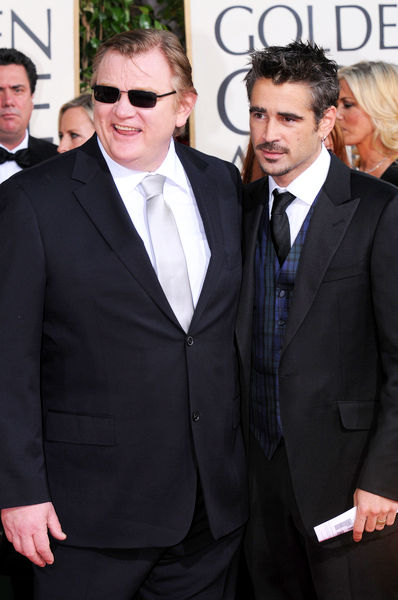 Brendan Gleeson, Colin Farrell<br>66th Annual Golden Globes - Arrivals