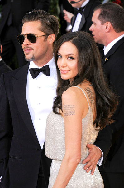 Brad Pitt, Angelina Jolie<br>66th Annual Golden Globes - Arrivals