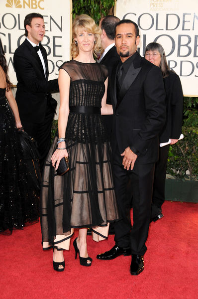 Laura Dern, Ben Harper<br>66th Annual Golden Globes - Arrivals