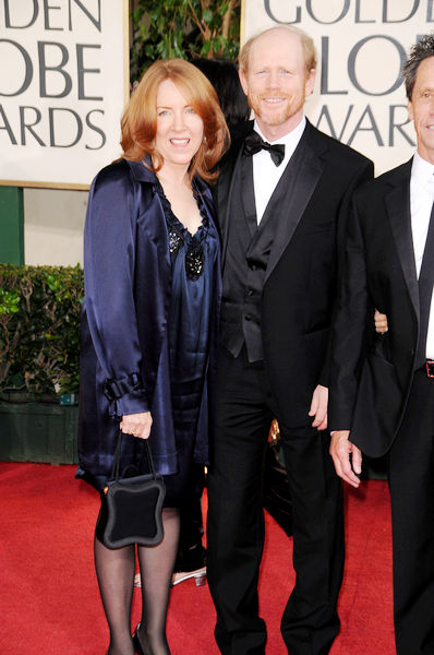 Ron Howard, Bryce Dallas Howard<br>66th Annual Golden Globes - Arrivals