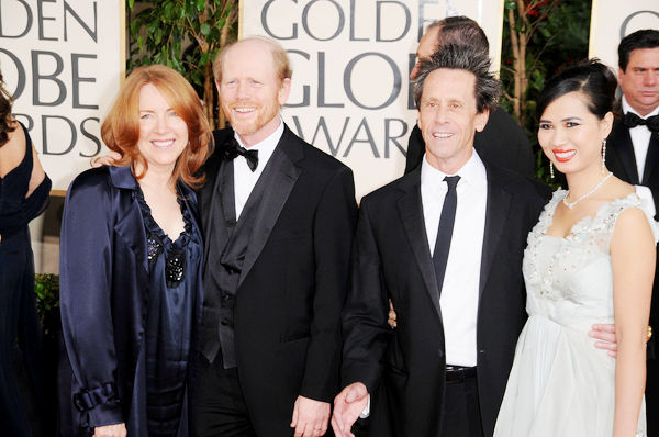 Ron Howard, Bryce Dallas Howard<br>66th Annual Golden Globes - Arrivals