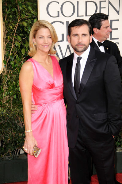 Steve Carell, Nancy Walls<br>66th Annual Golden Globes - Arrivals