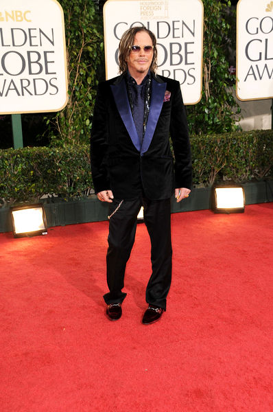 Mickey Rourke<br>66th Annual Golden Globes - Arrivals