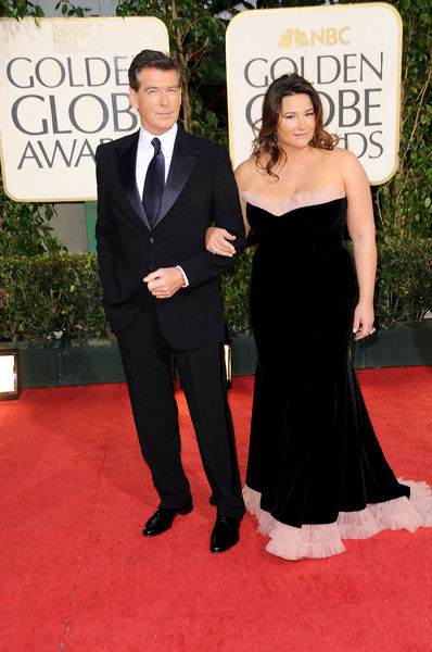 Pierce Brosnan, Keely Shay-Smith<br>66th Annual Golden Globes - Arrivals