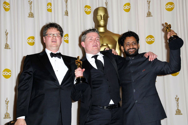 Ian Tap, Richard Pryke, Resul Pookutty<br>81st Annual Academy Awards - Press Room