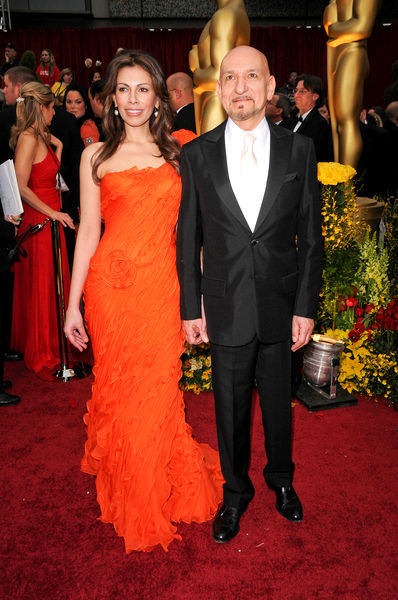 Ben Kingsley, Daniela Lavender<br>81st Annual Academy Awards - Arrivals
