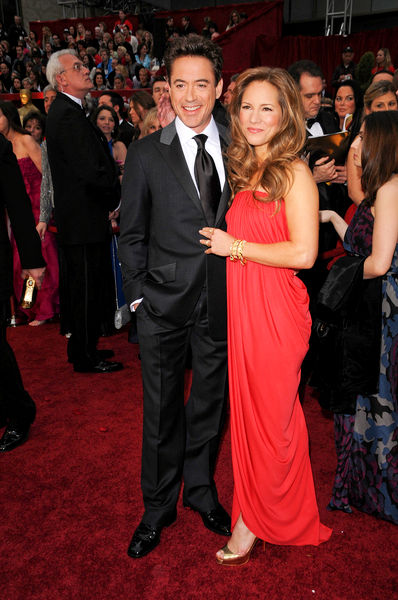 Robert Downey Jr.;Susan Levin;<br>81st Annual Academy Awards - Arrivals
