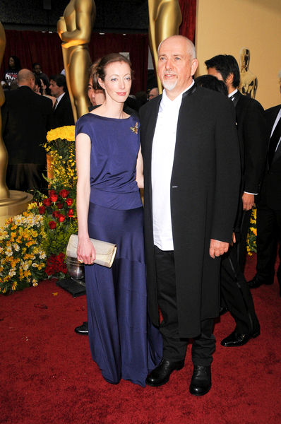 Peter Gabriel, Maebh Flynn<br>81st Annual Academy Awards - Arrivals
