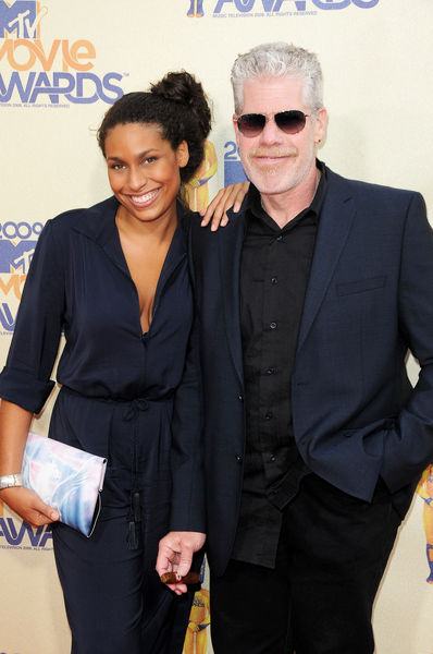 Ron Perlman, Blake Perlman<br>18th Annual MTV Movie Awards - Arrivals