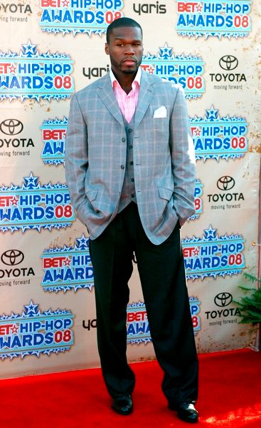 50 Cent<br>2008 BET Hip Hop Awards - Arrivals
