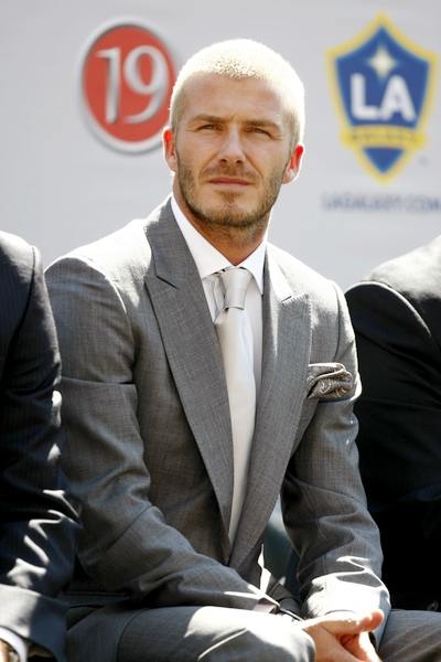 David Beckham<br>Los Angeles Galaxy Introduce David Beckham - Press Conference