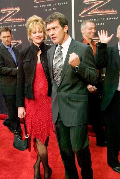 Antonio Banderas, Melanie Griffith<br>The Legend of Zorro Los Angeles Premiere - Red Carpet