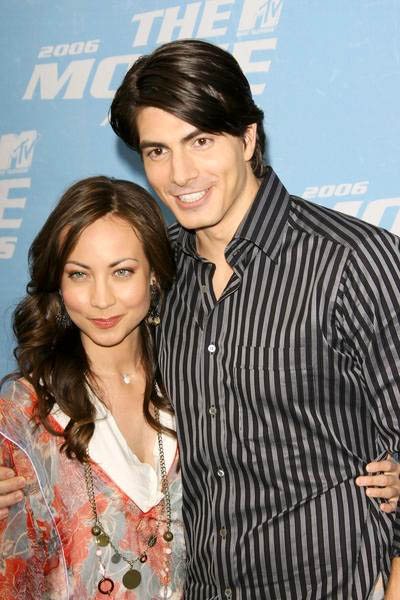 Brandon Routh, Courtney Ford<br>2006 MTV Movie Awards - Arrivals