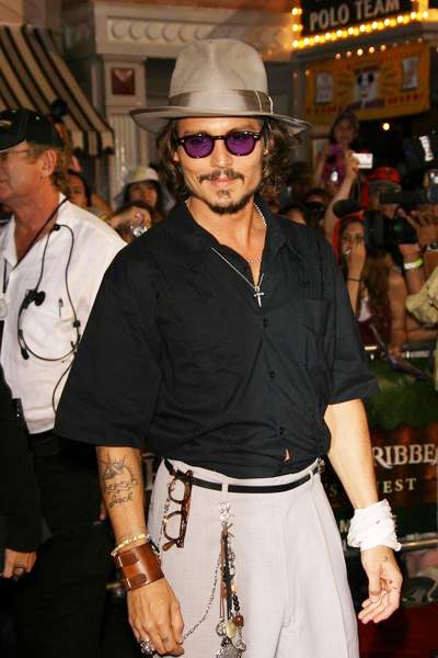 Johnny Depp<br>Pirates Of The Caribbean: Dead Man's Chest World Premiere - Arrivals