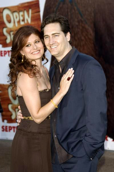 Debra Messing, Daniel Zelman<br>Open Season Los Angeles Premiere - Red Carpet