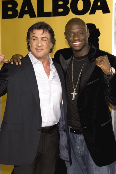 Sylvester Stallone, Antonio Tarver<br>World Premiere of Rocky Balboa