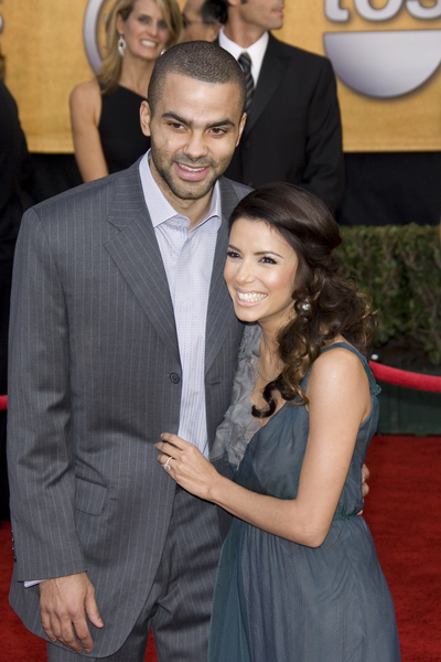 Eva Longoria;Tony Parker;<br>13th Annual Screen Actors Guild Awards - Arrivals