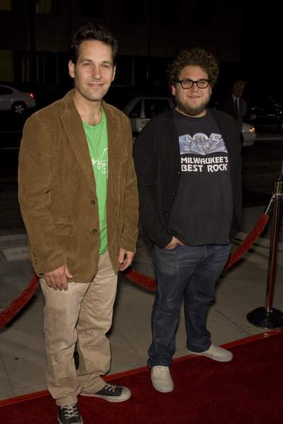 Jonah Hill, Paul Rudd<br>The Darjeeling Limited - Beverly Hills Movie Premiere - Arrivals