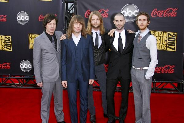 Maroon 5<br>2007 American Music Awards - Red Carpet