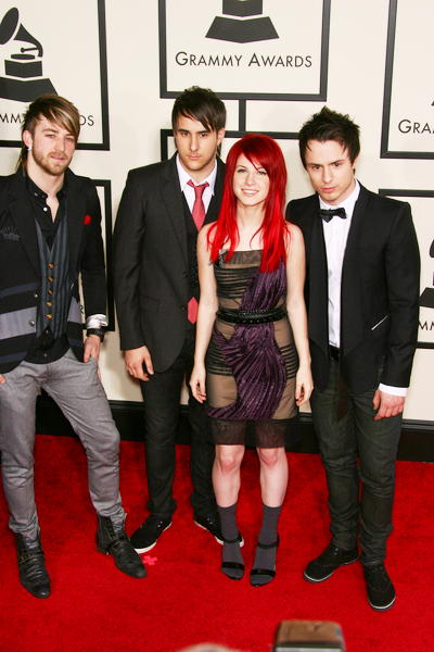 Paramore<br>50th Annual GRAMMY Awards - Arrivals