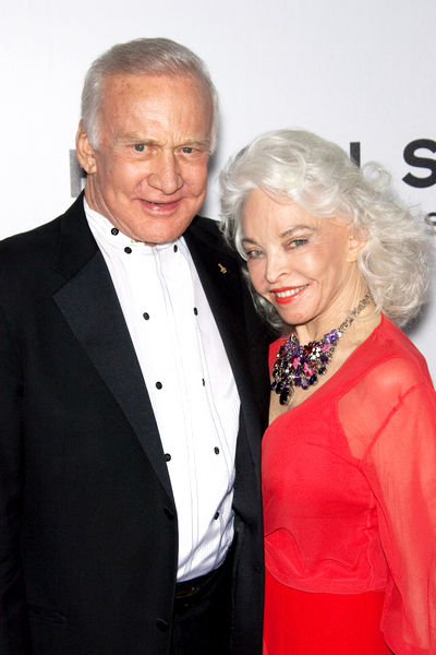 Buzz Aldrin, Lois Aldrin<br>66th Annual Golden Globes NBC After Party - Arrivals